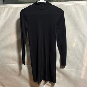 Old Navy Elegant Black Long Sleeve Dress